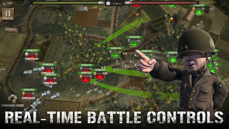 «Armored Warriors – WWII RTS» – стратегия в реальном времени про Вторую мировую вышла на iOS