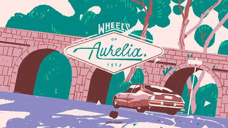 Винтажная «Wheels of Aurelia» расскажет, как исколесить всю Италию
