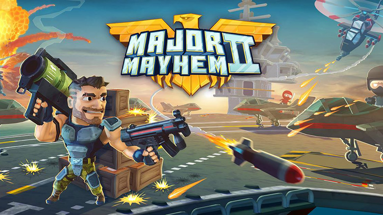Сиквел популярного рельсового шутера «Major Mayhem 2» доступен для загрузки