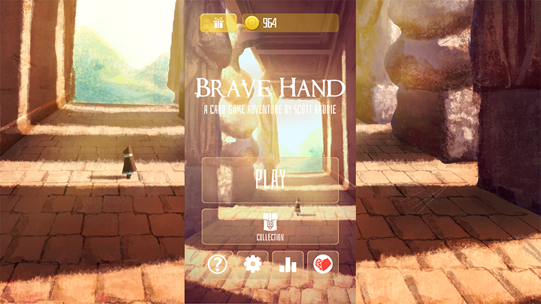 «Brave Hand» — карточная игра с очень красивым оформлением и уникальным геймплеем