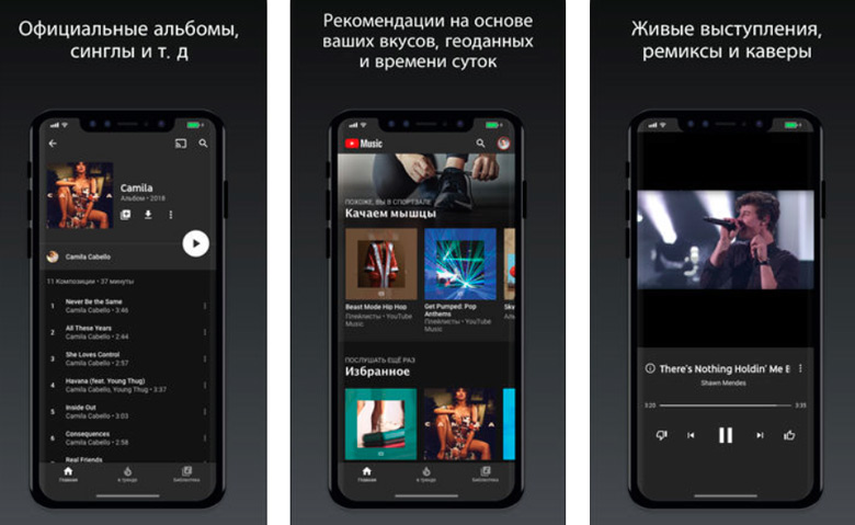 Google запустили в России сервис YouTube Music и YouTube Premium