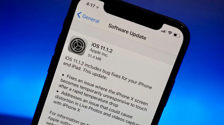 Вышла iOS 11.1.2