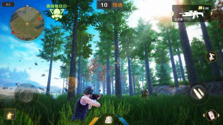 «Law of the Jungle» — мобильный аналог популярной «PlayerUnknown's Battlegrounds»