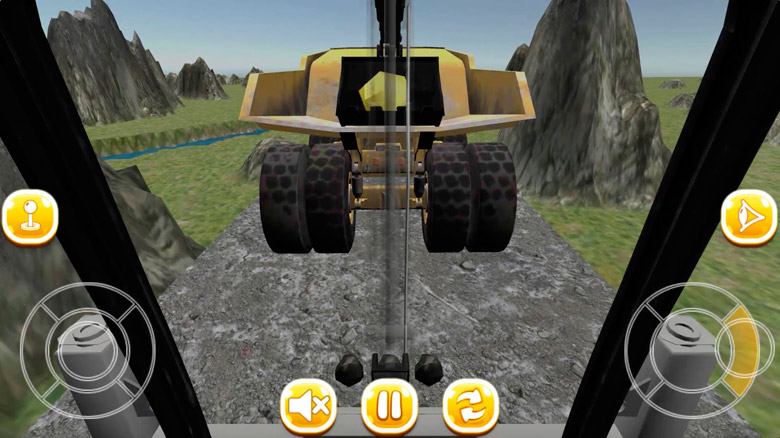 Вышел сиквел популярной Android-игры — «Traktor Digger 3D»: вновь у руля спецтехники