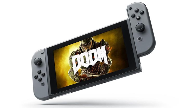 Смотрите, как выглядит Doom на Nintendo Switch