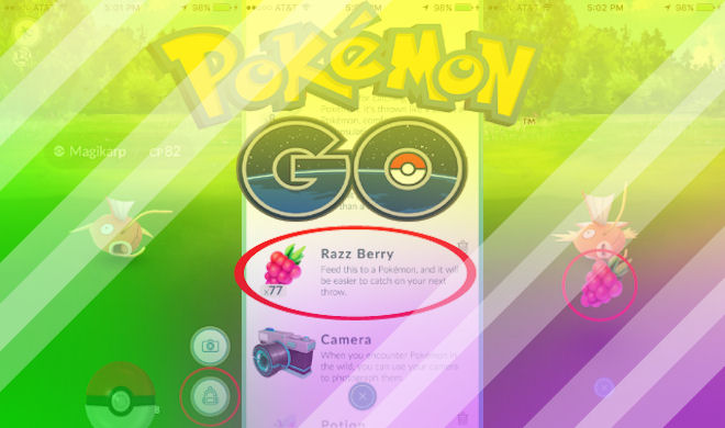 Razz Berry в Pokemon Go