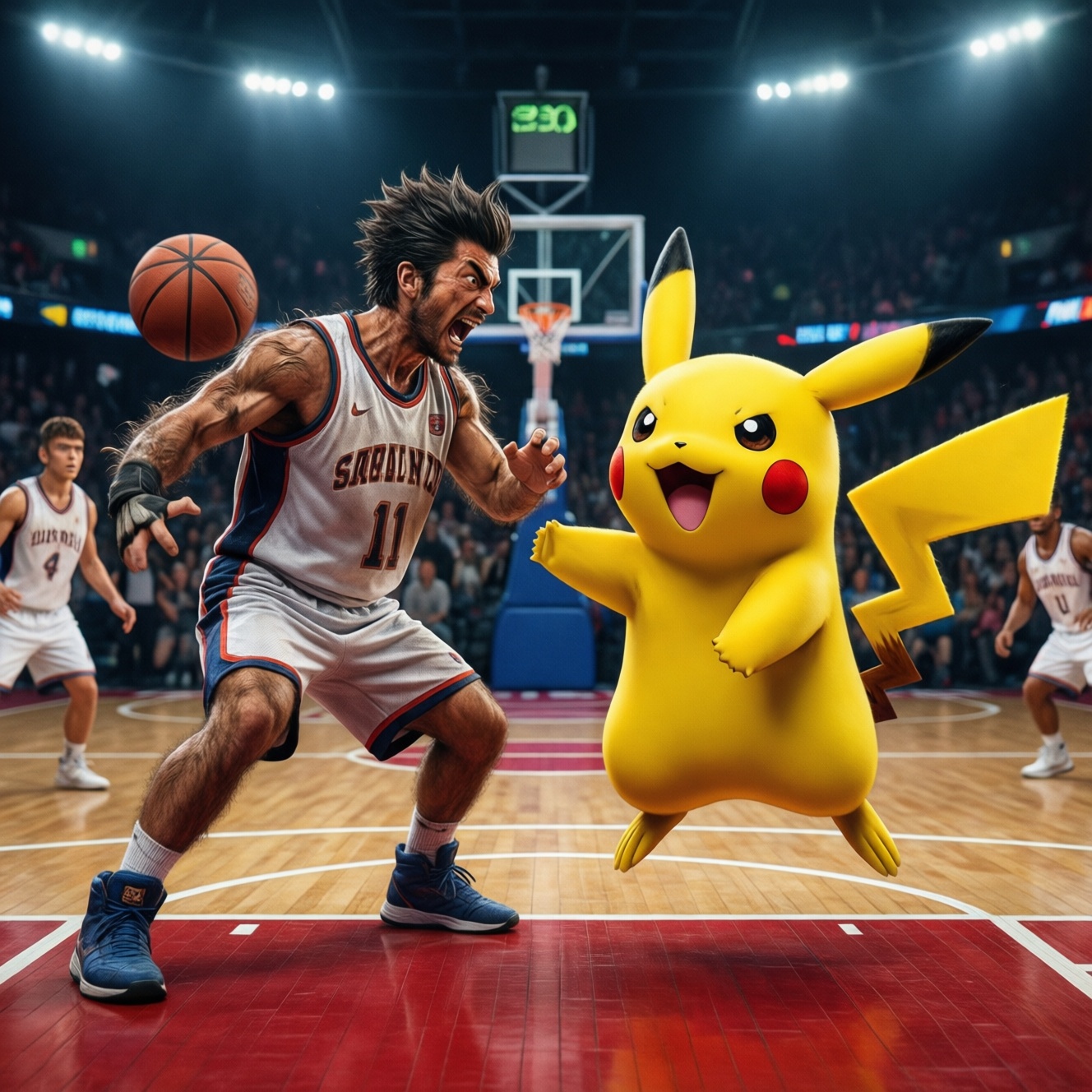 Фанат создал баскетбольную игру с 291 покемоном в духе Nba 2k и Nba jam за неделю
